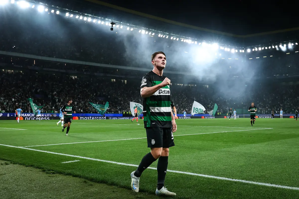 Gyokeres bisou na vitória do Sporting