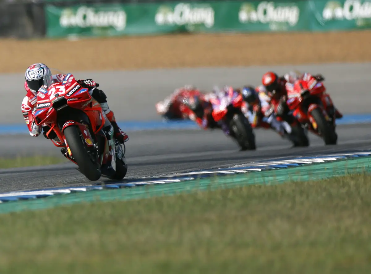 Bastianini vence corrida sprint na Tailândia