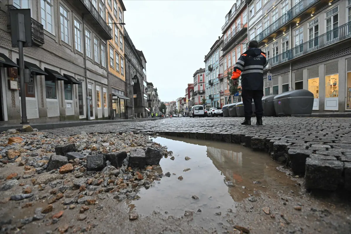 Registaram-se 2060 ocorrências, sobretudo queda de árvores e inundações