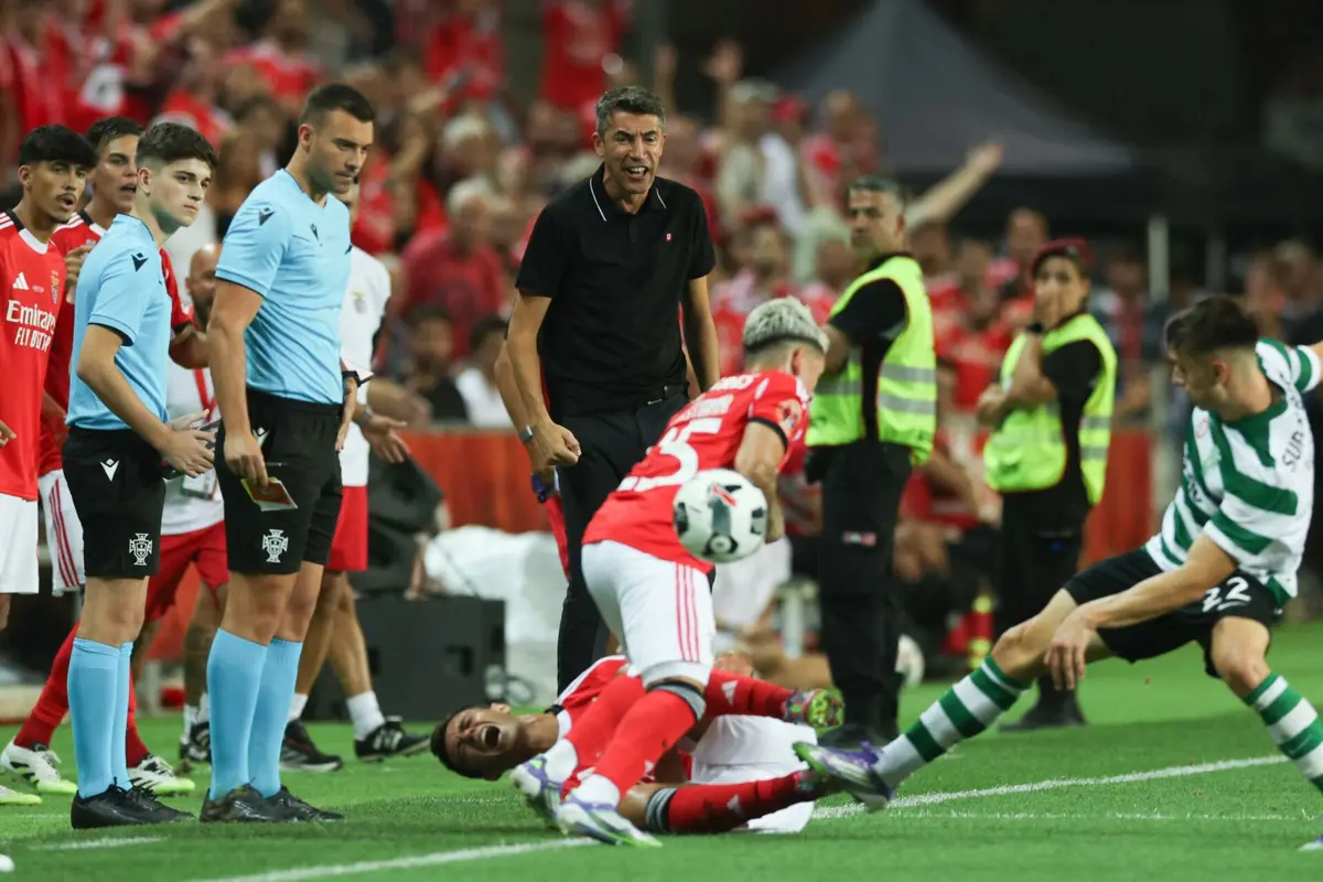 Benfica venceu a Supertaça frente ao Sporting