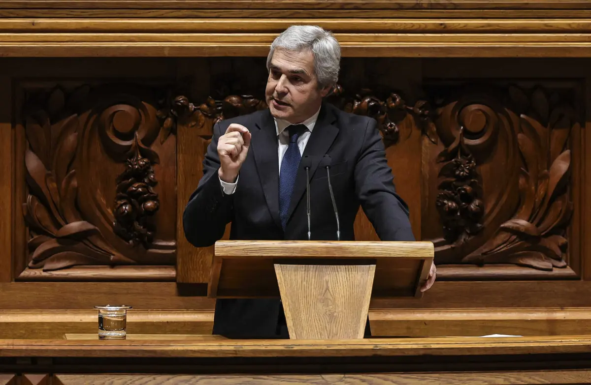 O ministro da Defesa, Nuno Melo