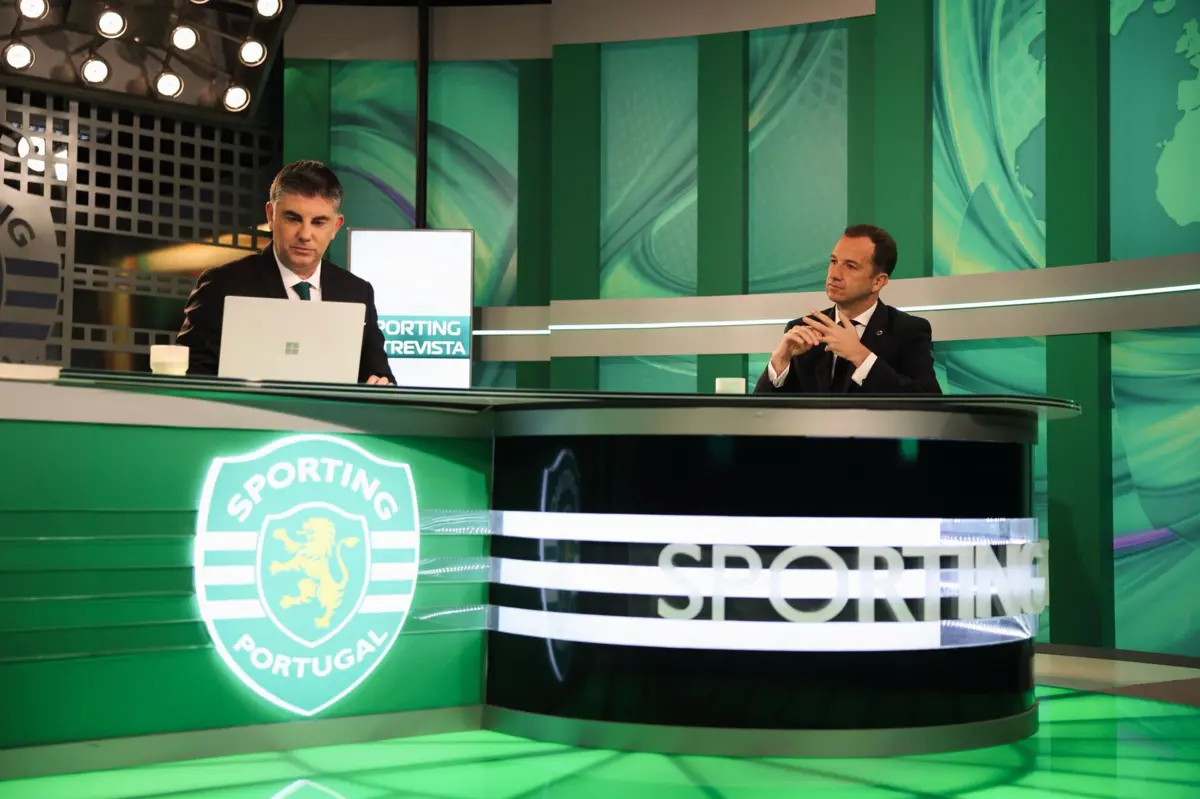 Varandas castigado por declarações nesta entrevista à Sporting TV, em fevereiro