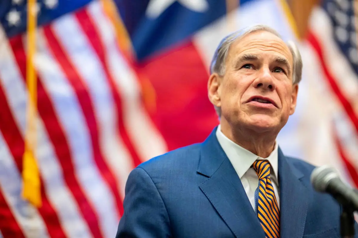 O governador do Texas, o republicano Greg Abbott