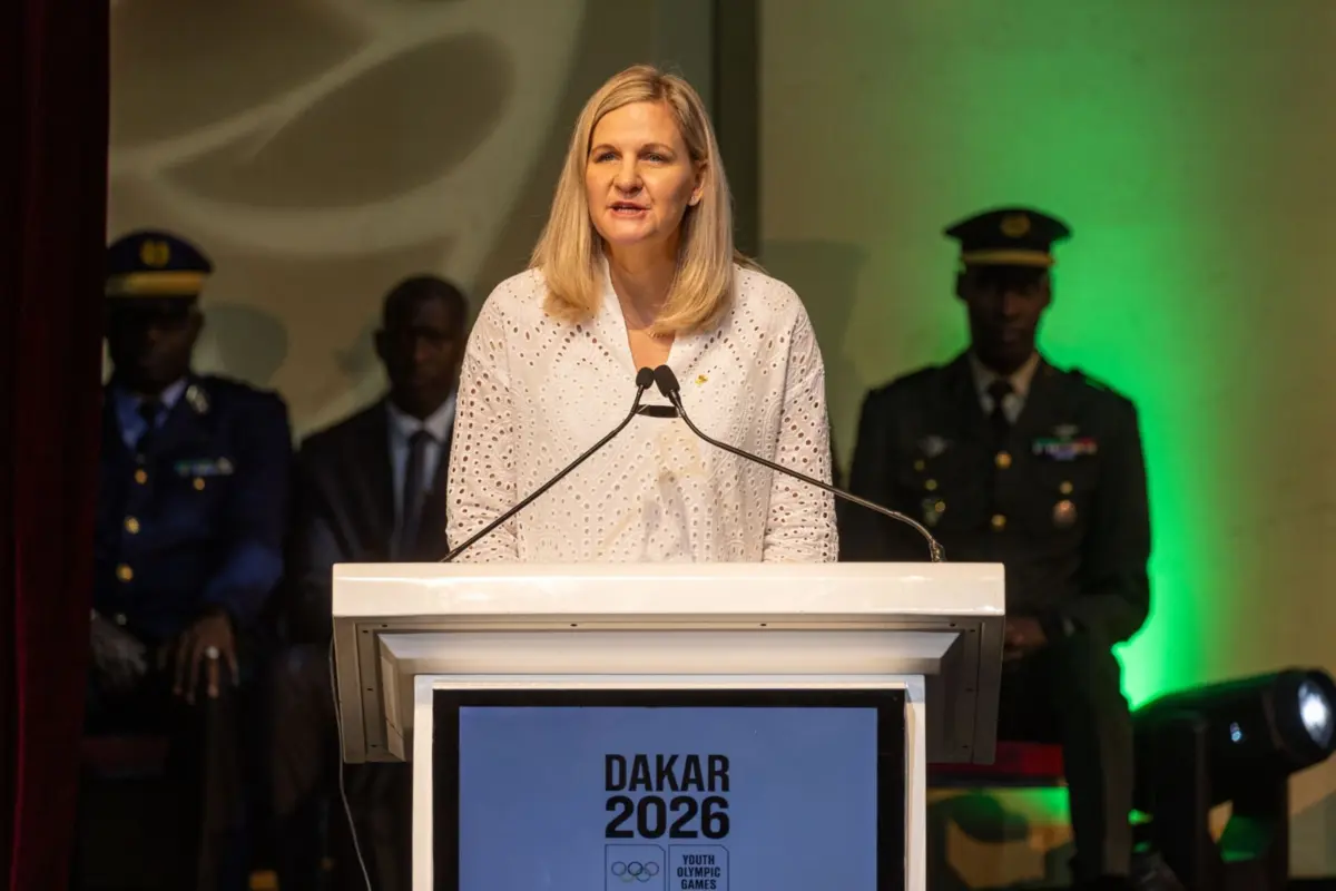 Kirsty Coventry, presidente do COI