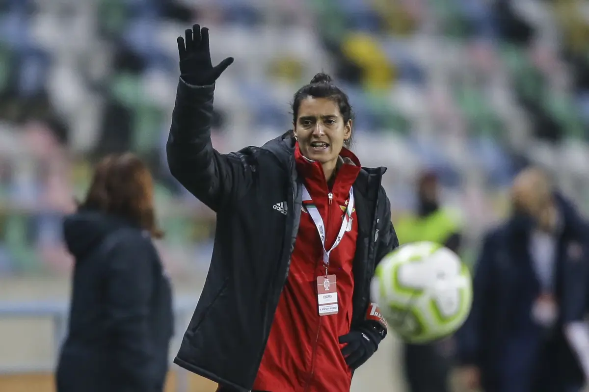 Filipa Patão, treinadora do Benfica