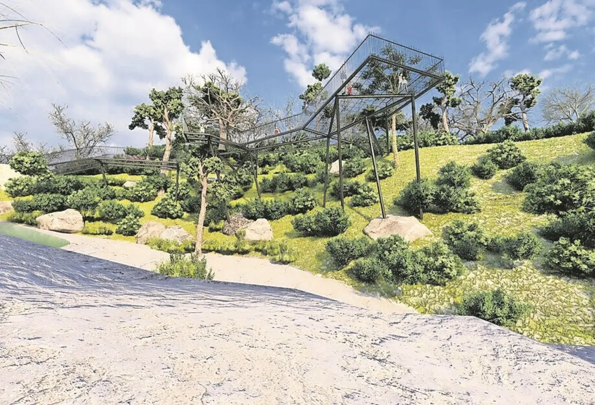 Projeto prevê a construção de um miradouro sobre a cascata