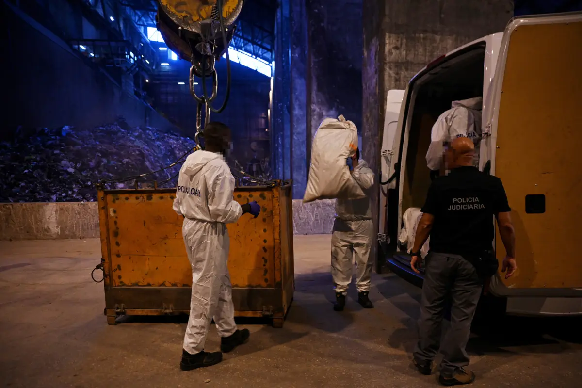 Imagem de contexto do artigo Queima "mais robusta" de droga contou com guarda musculada