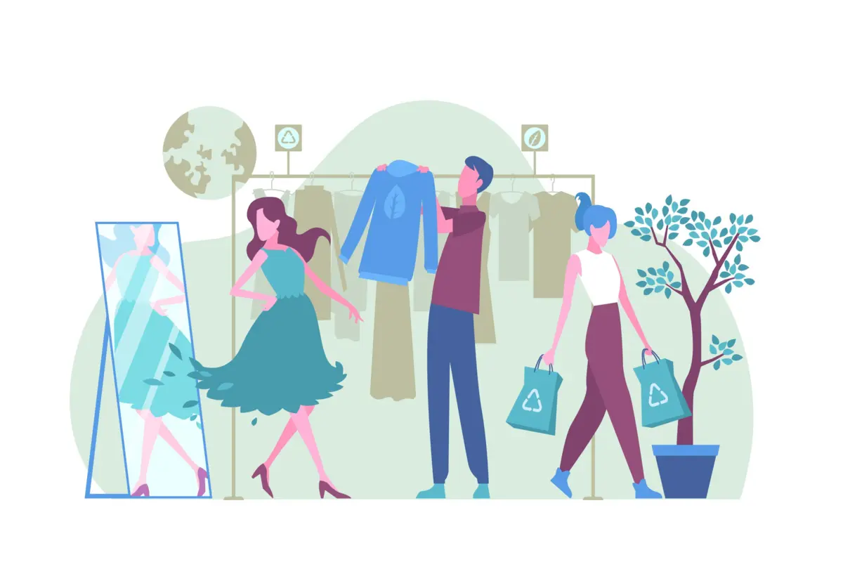 Imagem de contexto do artigo Declarar guerra à fast fashion