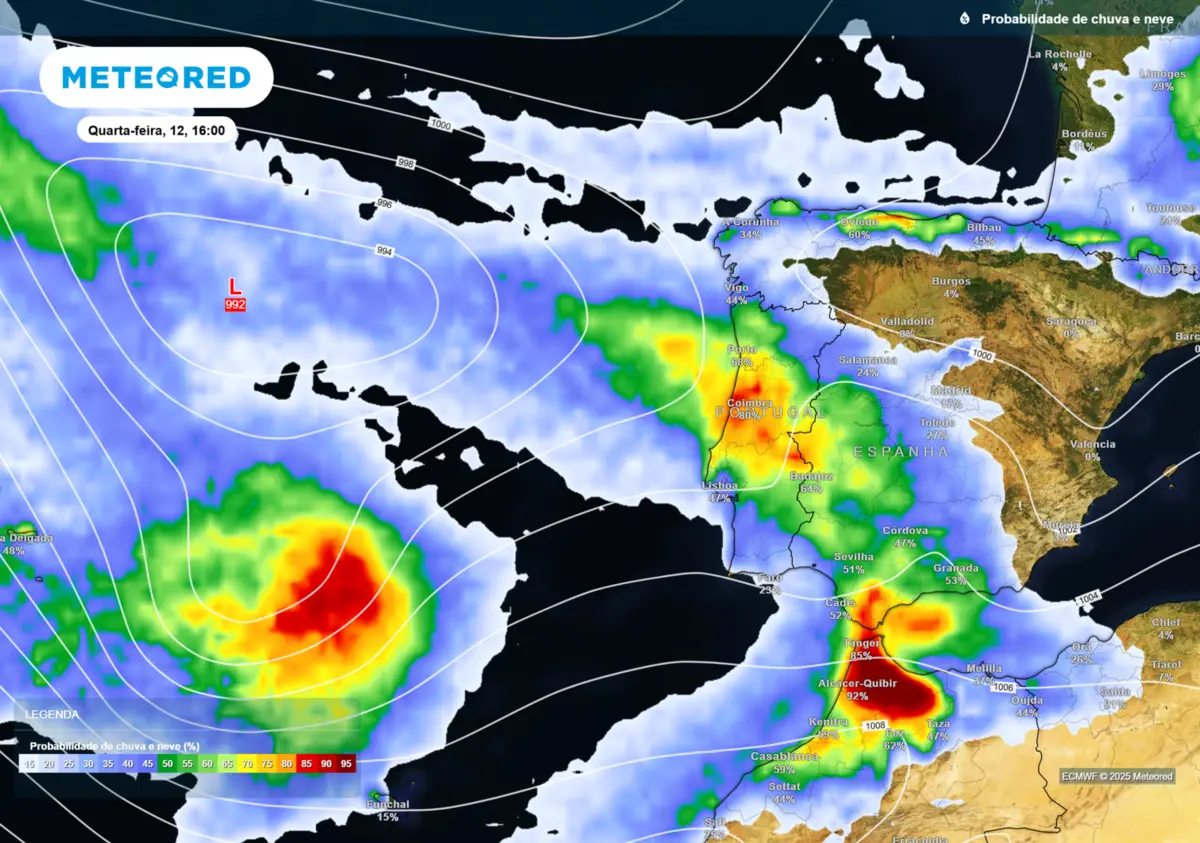 Imagem de contexto do artigo Mau tempo vai continuar até ao fim de semana