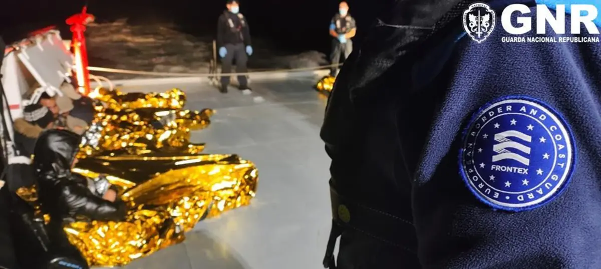Imagem de contexto do artigo GNR resgatou 21 migrantes ao largo de Almería