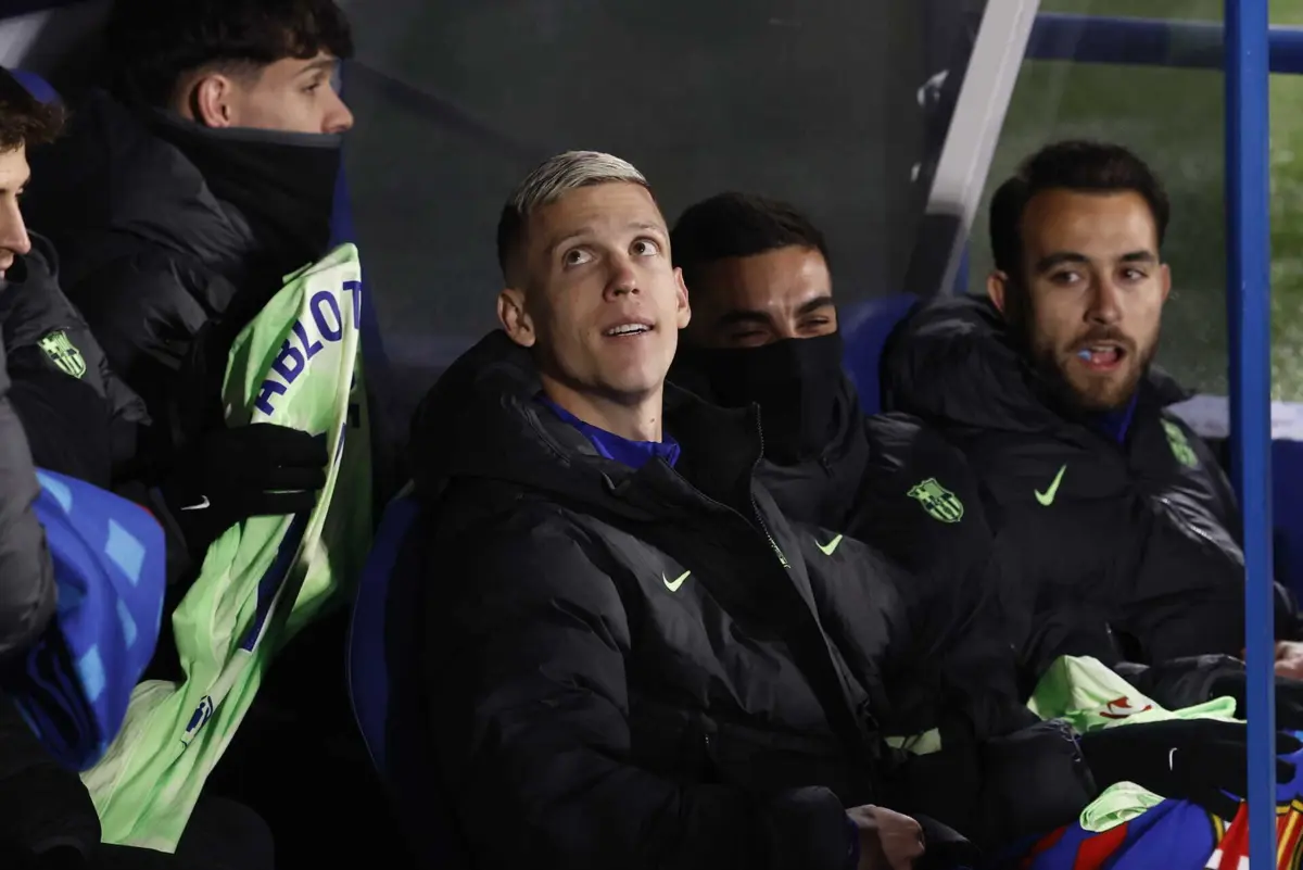 Dani Olmo, médio do Barcelona