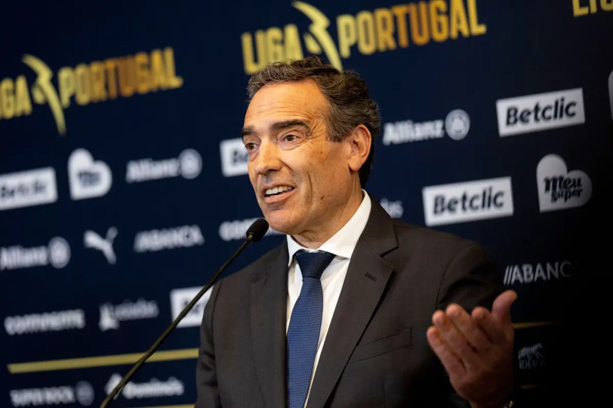 Reinaldo Teixeira, presidente da Liga Portugal