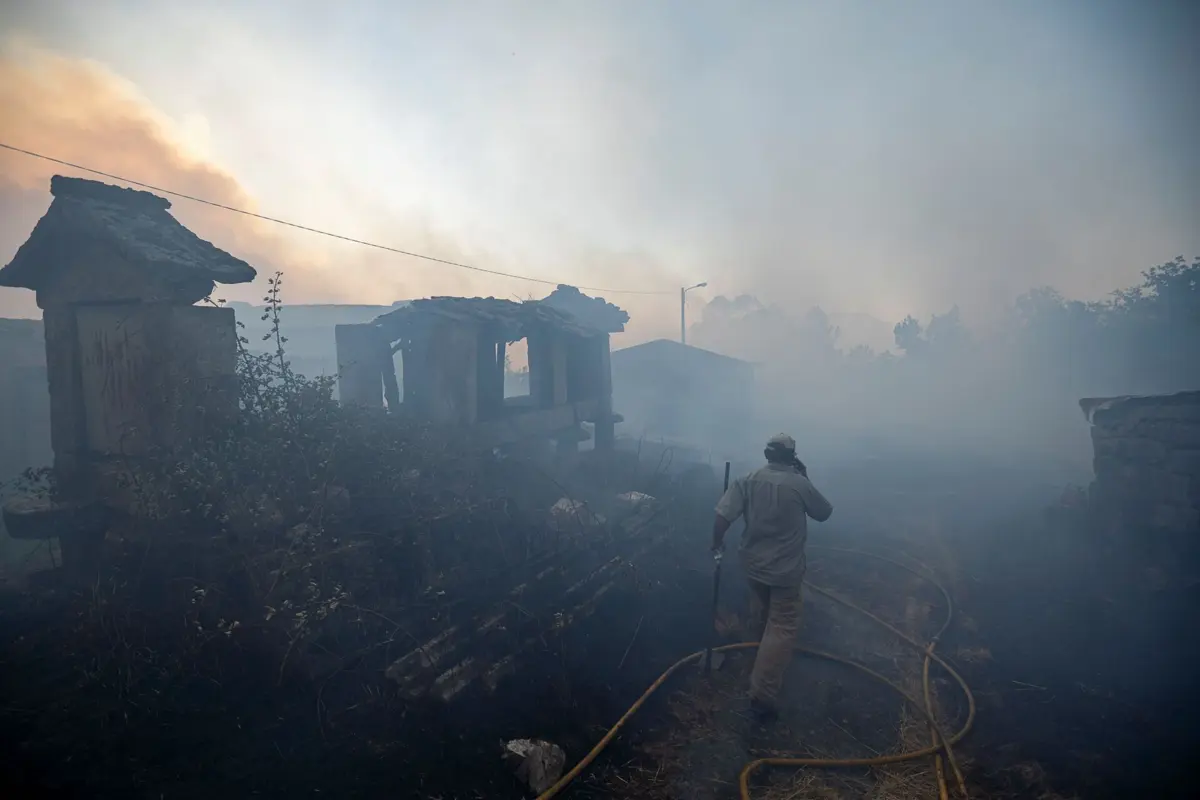 Combate ao fogo em Ermida, Ponte da Barca