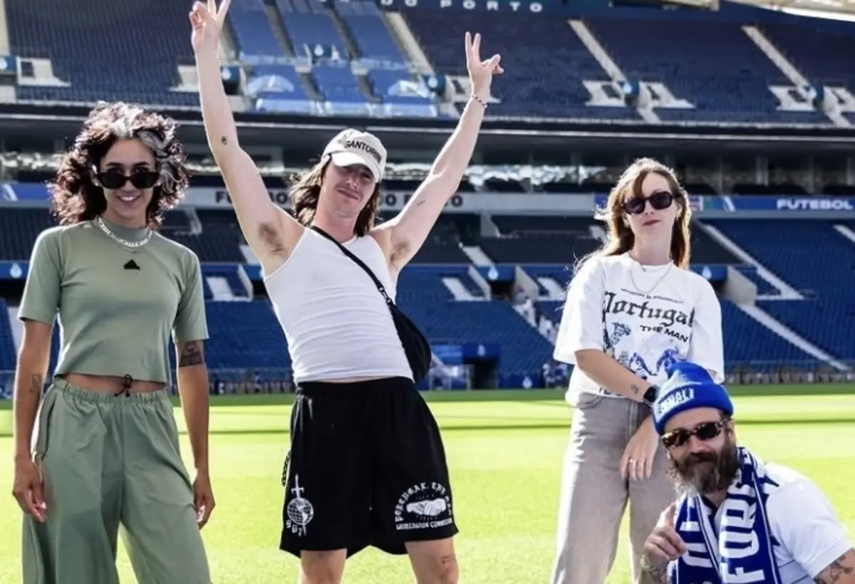 O F. C. Porto partilhou imagens da visita nas redes sociais