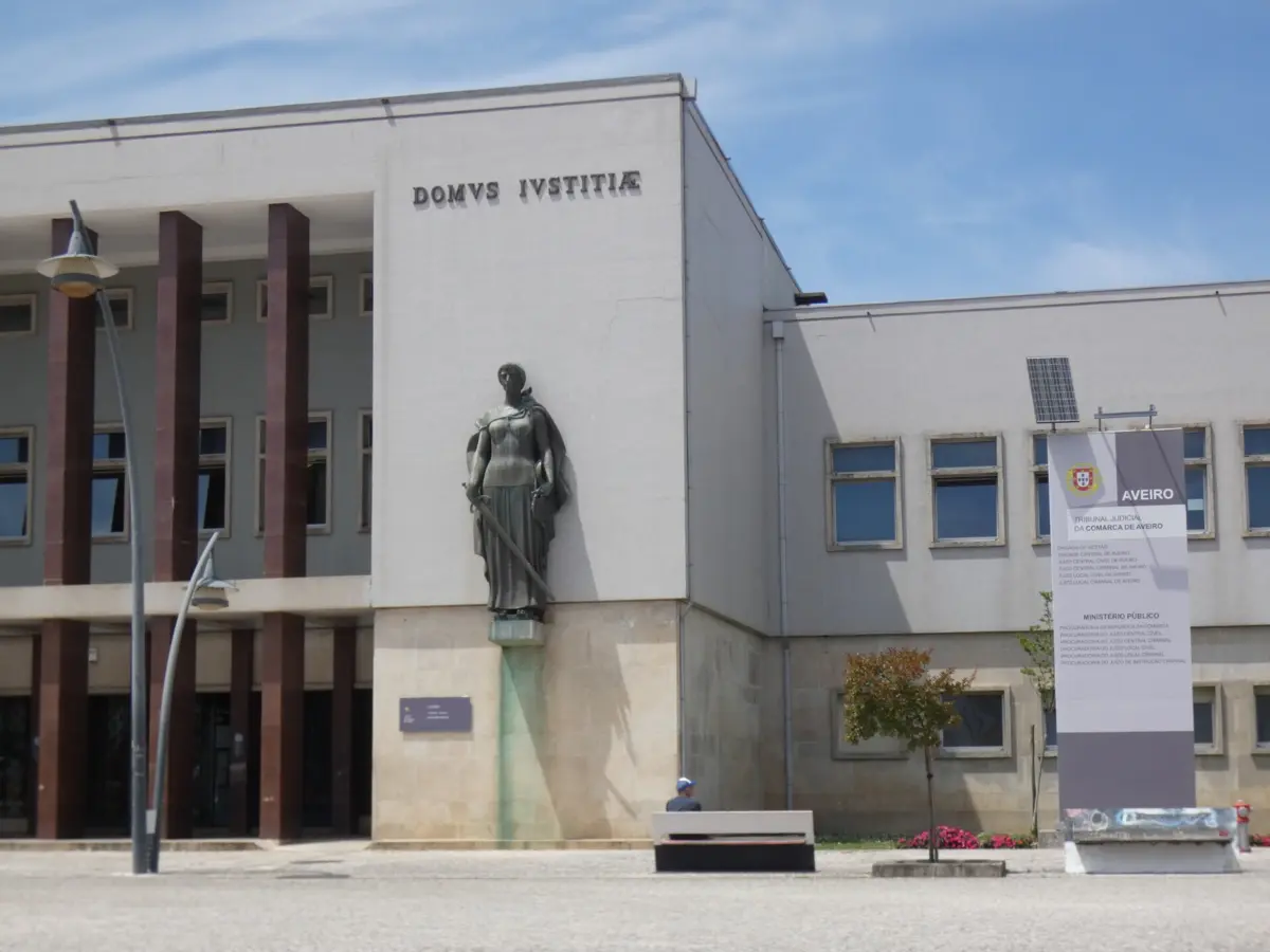 O acórdão foi proferido no Palácio da Justiça de Aveiro
