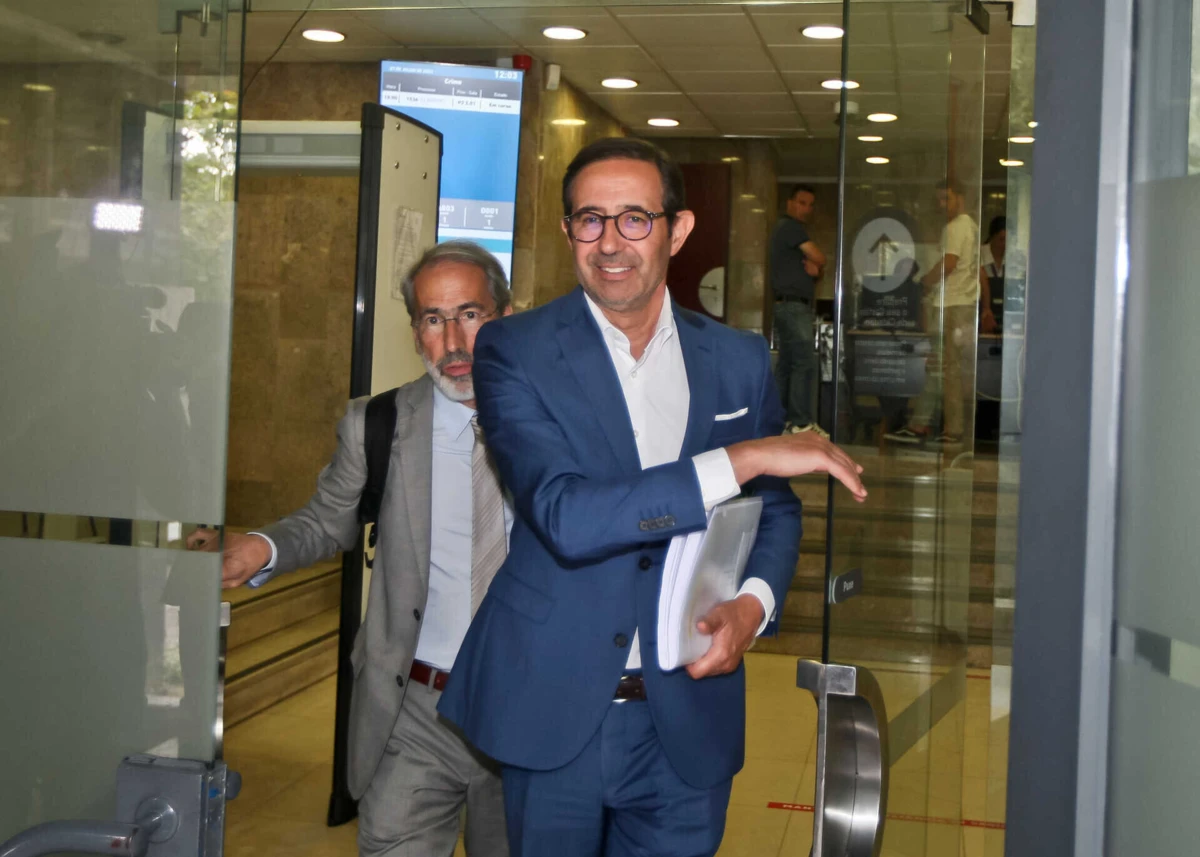 Pinto Moreira foi ouvido esta manhã no Tribunal de Instrução Criminal do Porto