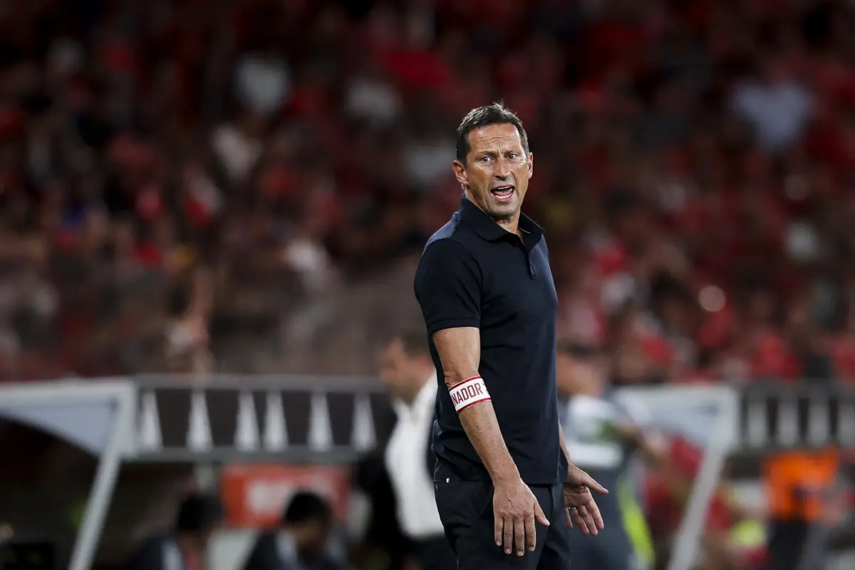 Roger Schmidt, treinador do Benfica