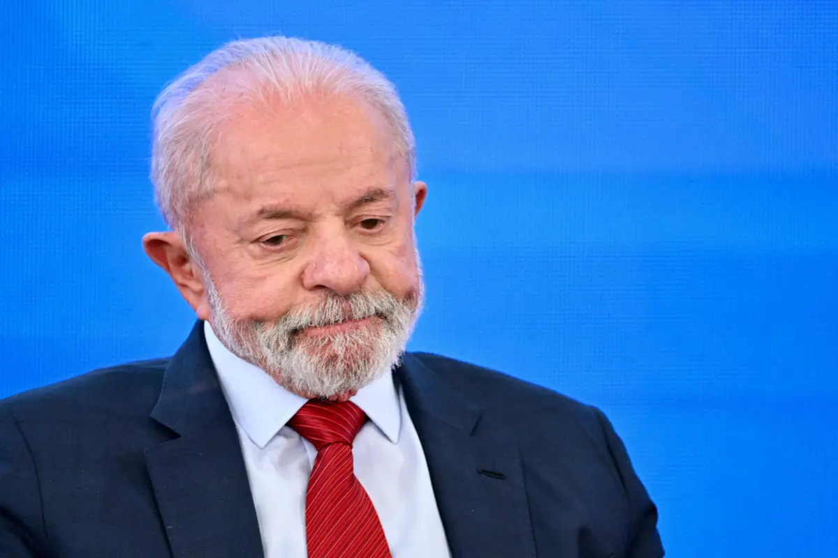 O presidente brasileiro, Lula da Silva