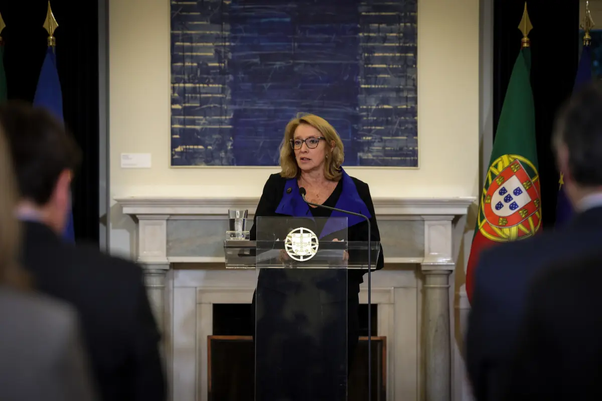 A ministra do Trabalho, Solidariedade e Segurança Social, Rosário Palma Ramalho