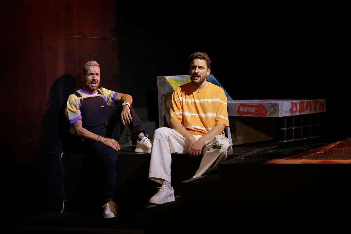 Henrique Feist (à esquerda), Valter Mira (à direita), Filipa Saavedra e Natacha Cantarinhas são os protagonistas