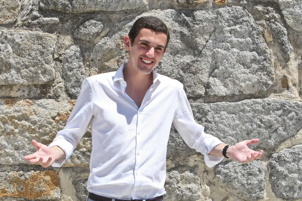 O cabeça de lista da AD às eleições europeias, Sebastião Bugalho