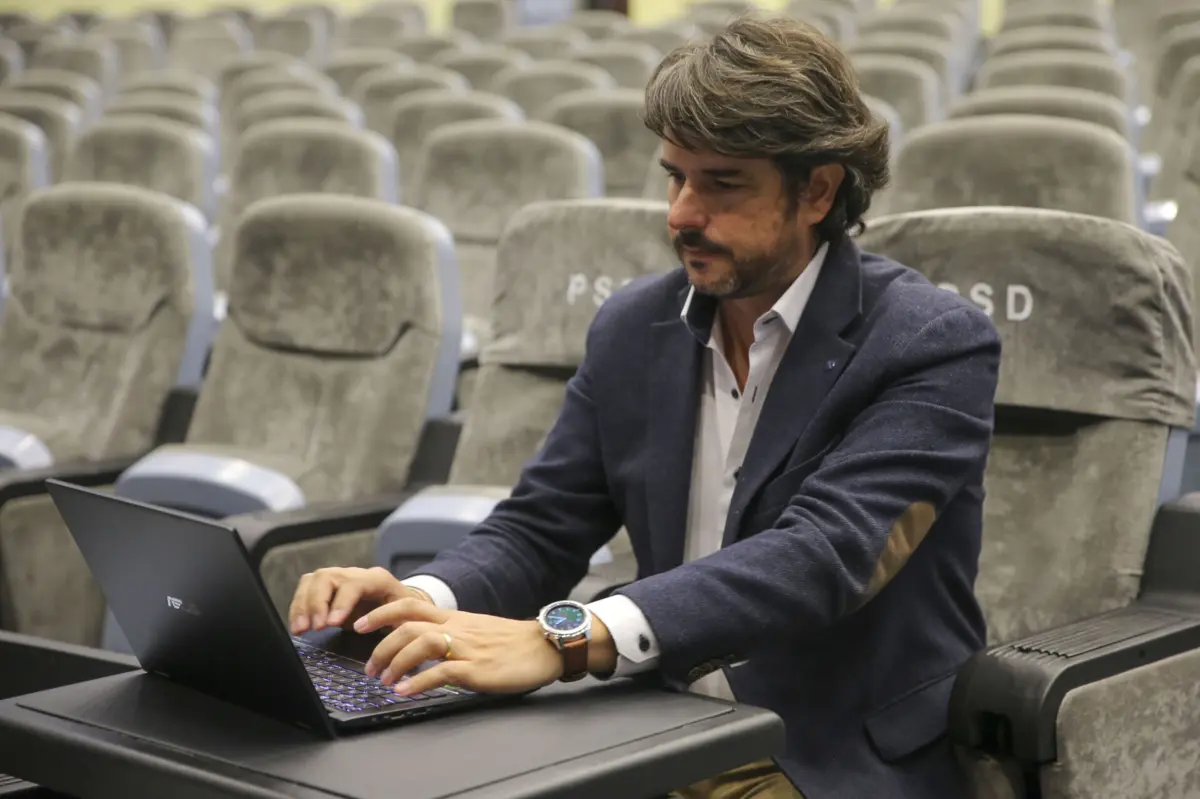 Luís Newton, presidente da concelhia do PSD de Lisboa