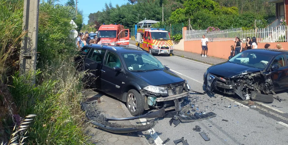 Imagem de contexto do artigo Quatro feridos em colisão entre dois carros em Oliveira de Azeméis