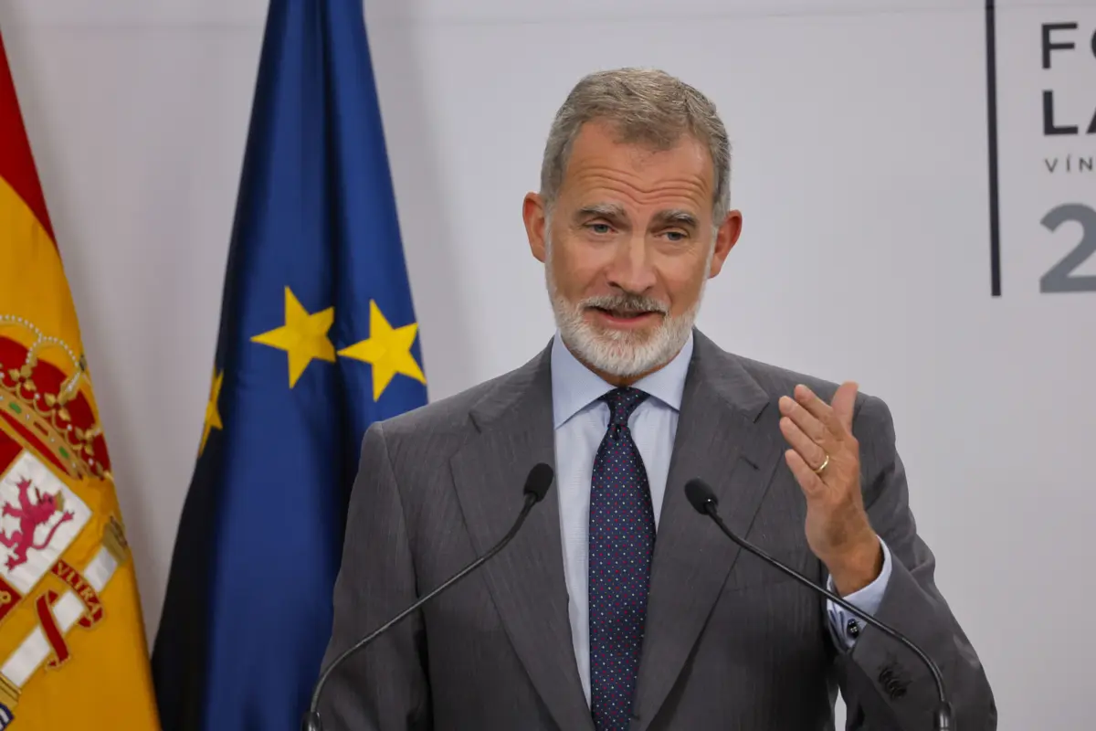 Filipe VI presidiu à inauguração do Foro La Toja, na ilha de A Toxa, Galiza