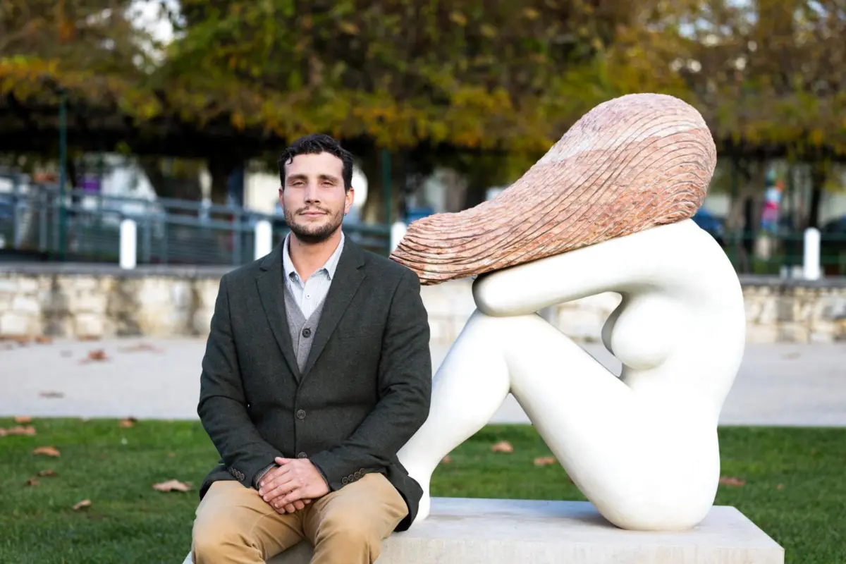 Diogo, 31 anos, é tetraneto do pintor francês Paul Gauguin