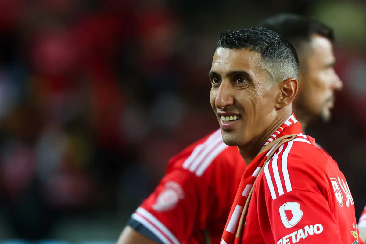 Di María marcou primeiro golo do Benfica