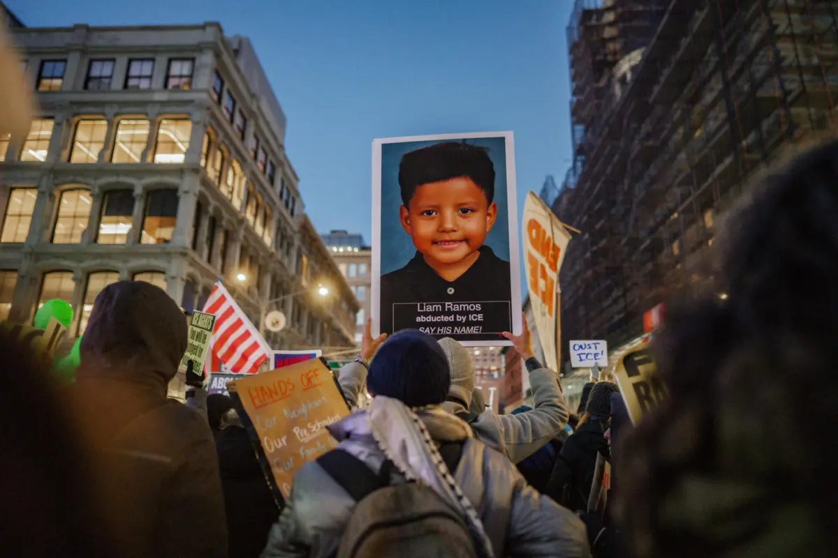 A revolta aumentou esta semana com o caso de Liam Conejo Ramos, de cinco anos