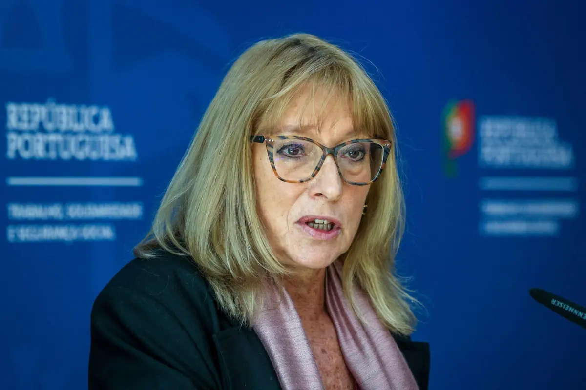 A ministra do Trabalho, Solidariedade e Segurança Social, Maria do Rosário Palma Ramalho