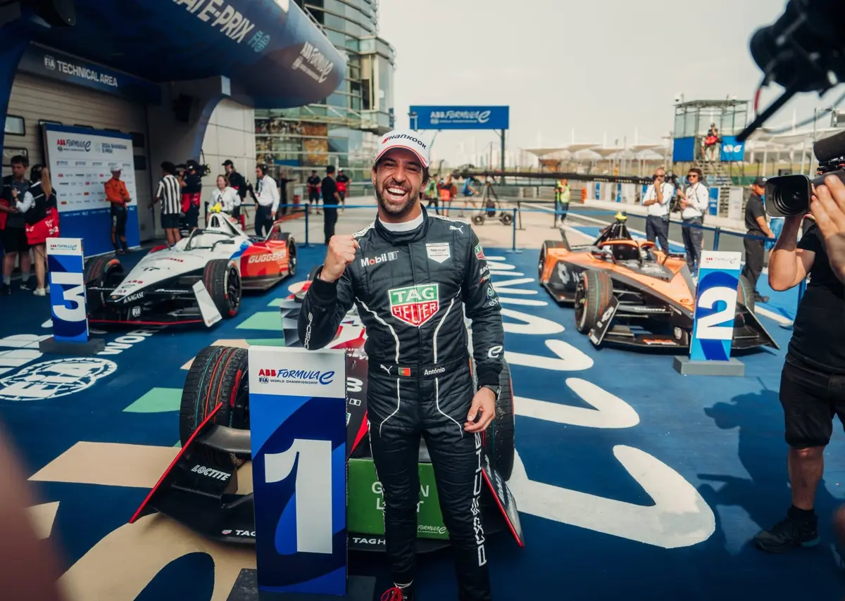 António Félix da Costa venceu as duas corridas em Portland