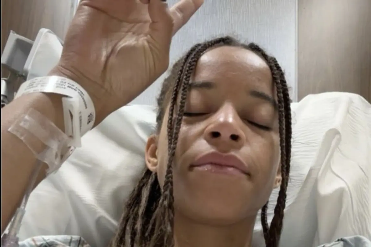 Jéssica Silva sofreu um traumatismo no olho