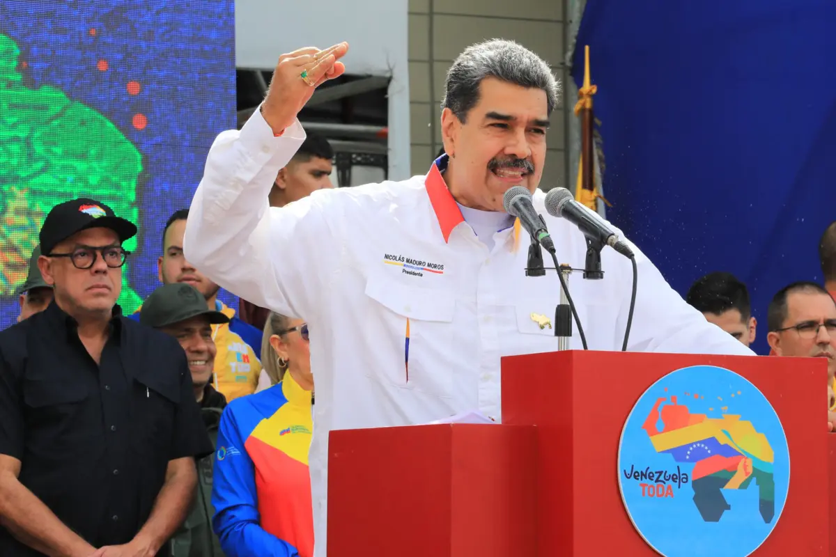 O presidente da Venezuela, Nicolás Maduro