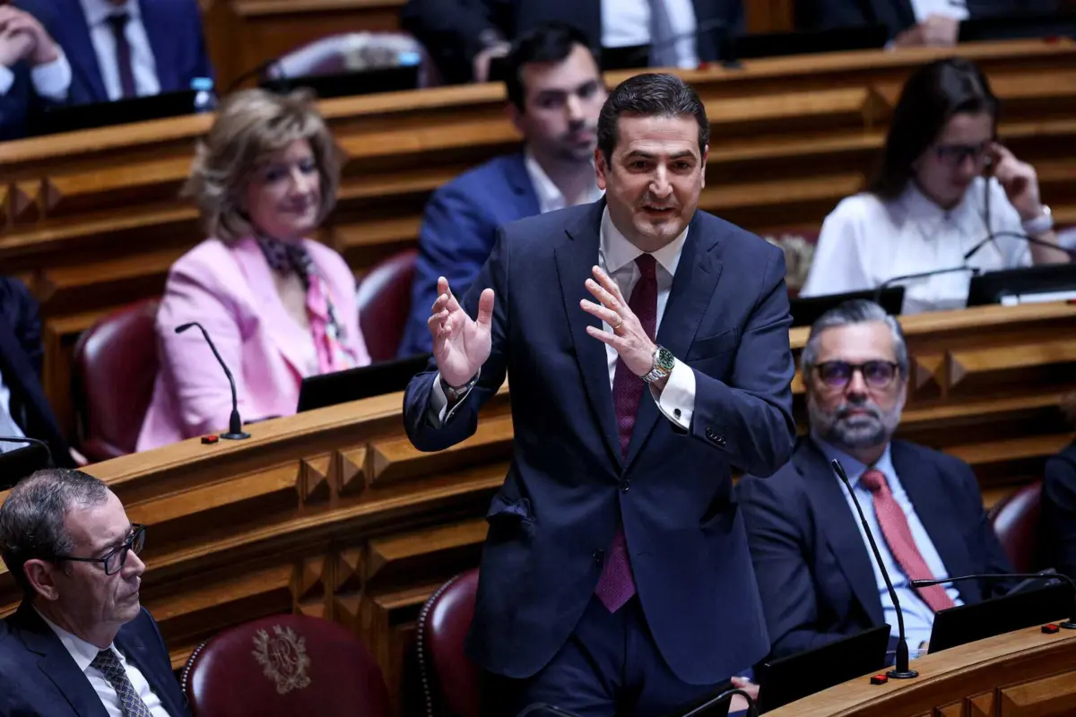 O líder parlamentar do PSD, Hugo Soares