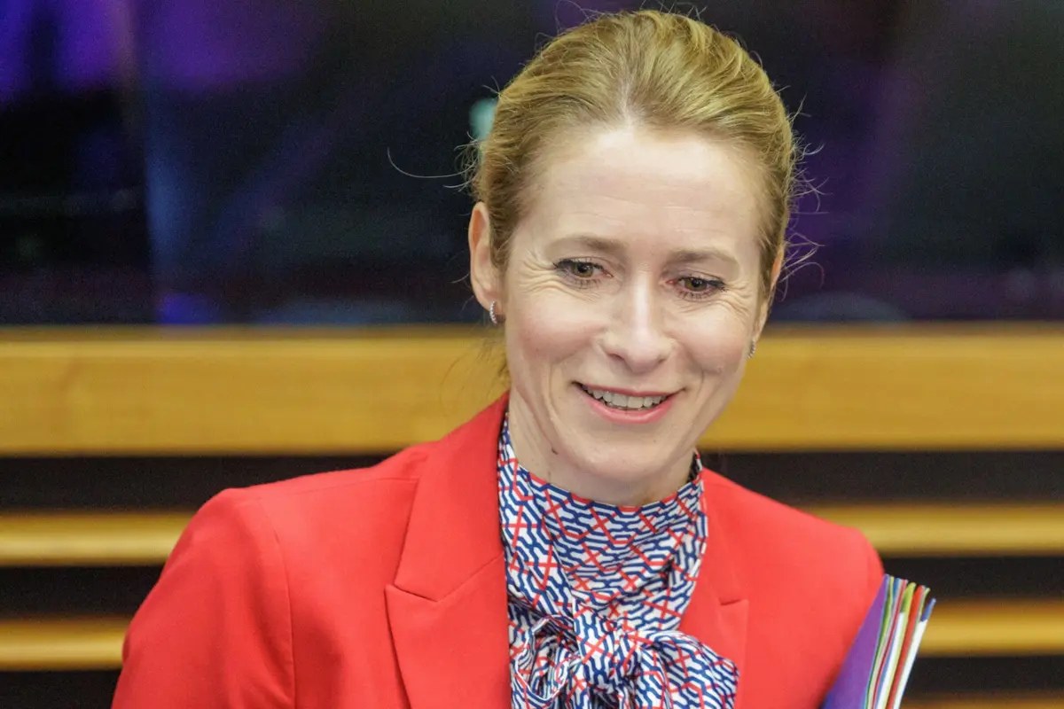 A alta-representante para os Negócios Estrangeiros e Política de Segurança, Kaja Kallas