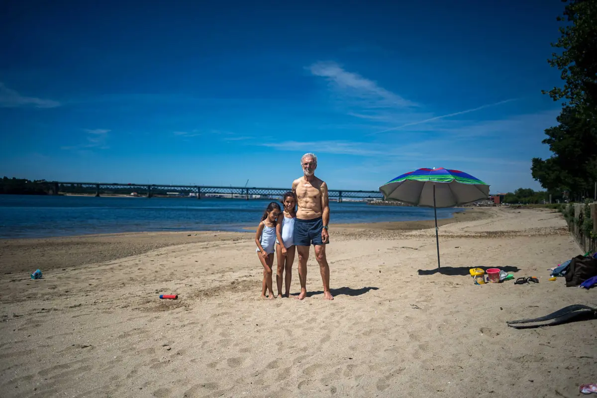 Avô Fernando é veterano e conhece bem o rio