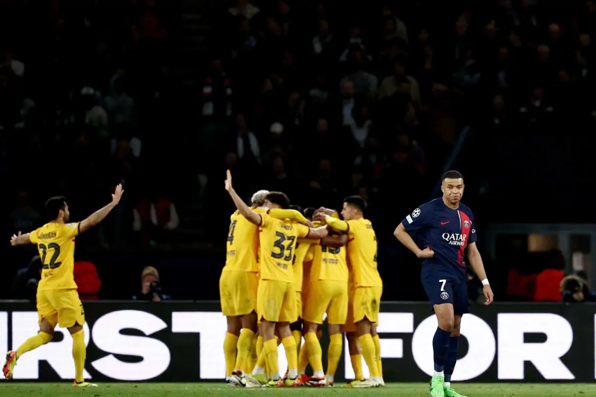 Barcelona venceu o PSG por 3-2