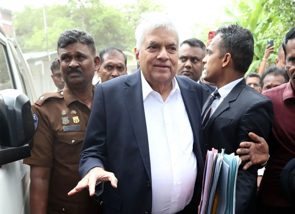 Ex-presidente do Sri Lanka, Ranil Wickremesinghe