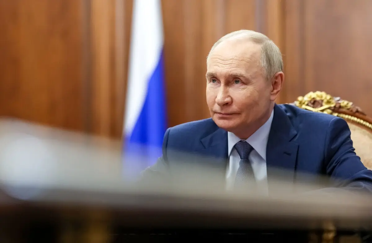 O presidente russo, Vladimir Putin