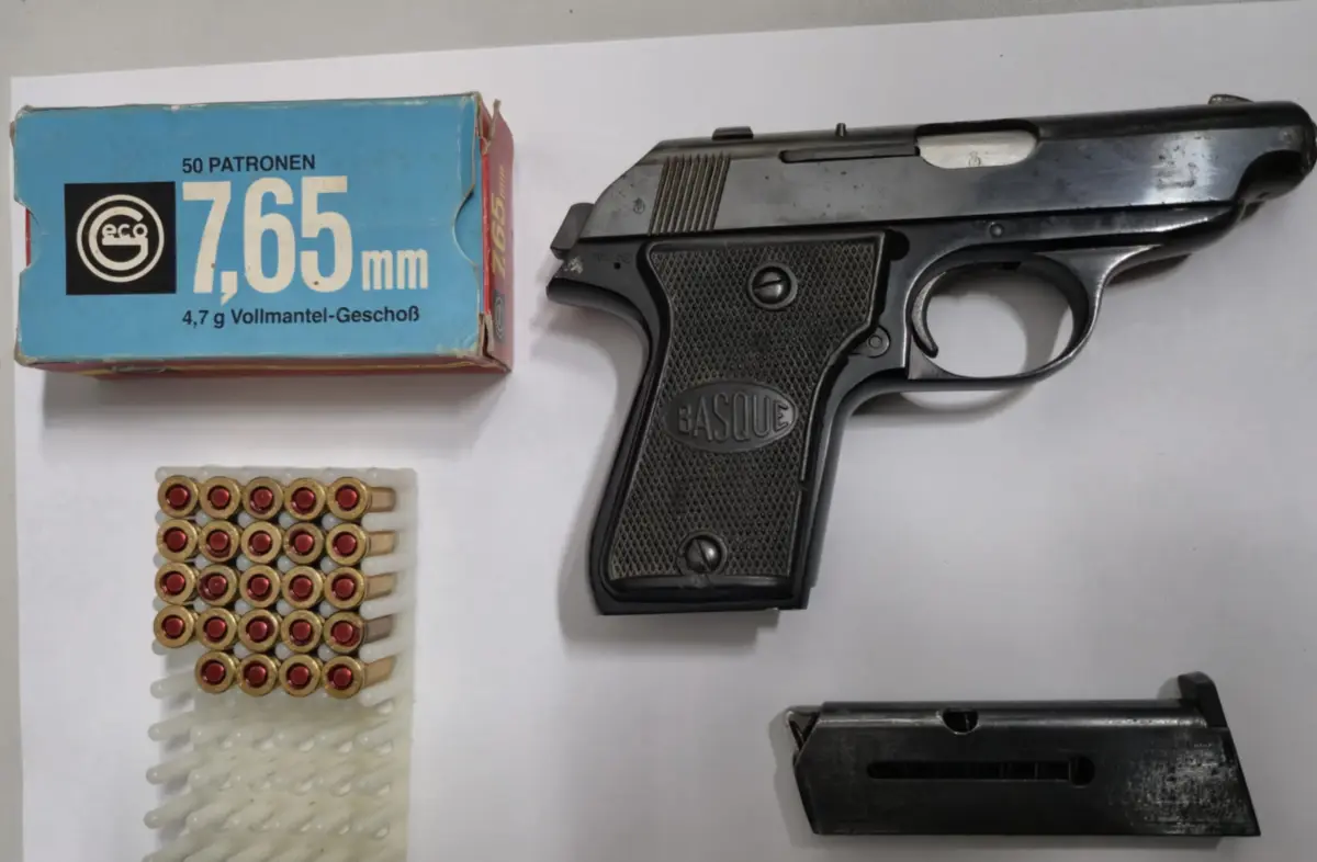 Policia apreendeu arma de fogo e munições, em Lisboa