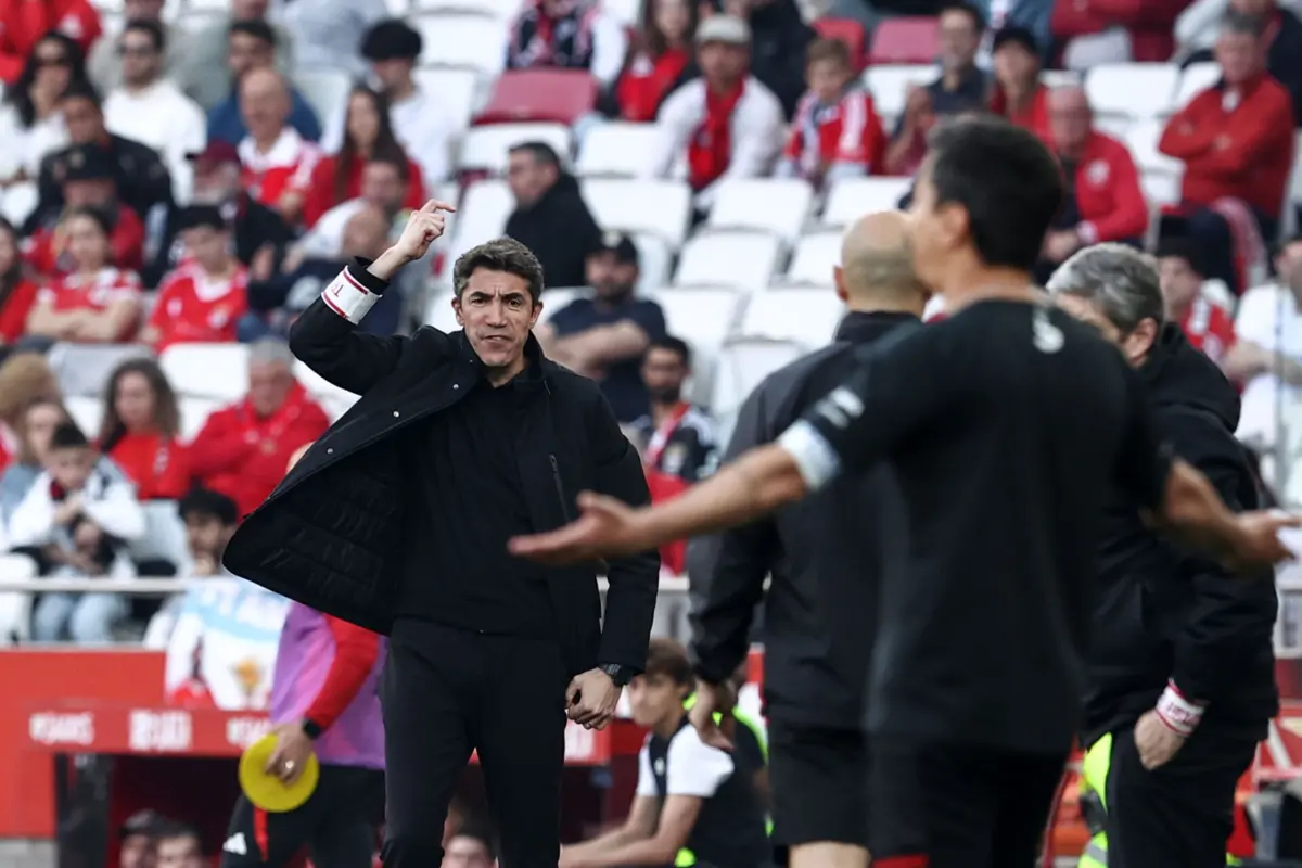 Bruno Lage, treinador do Benfica