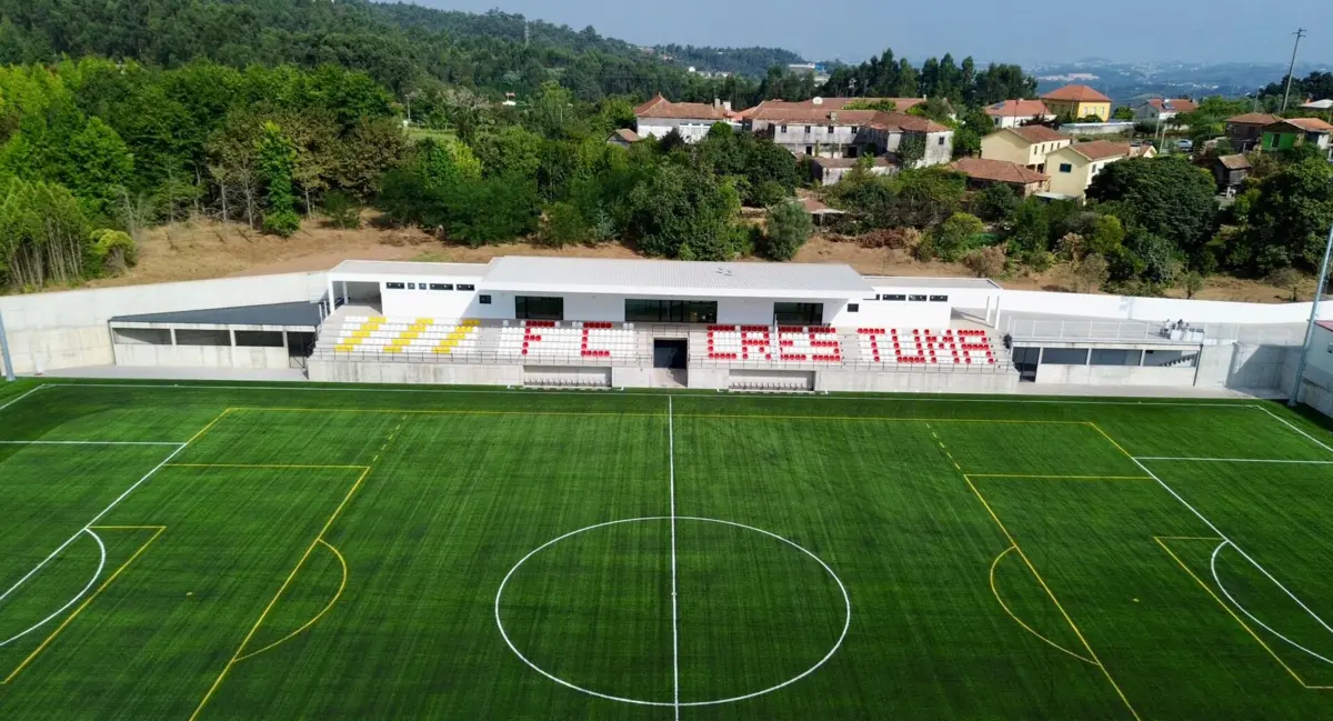 Novo estádio do FC Crestuma