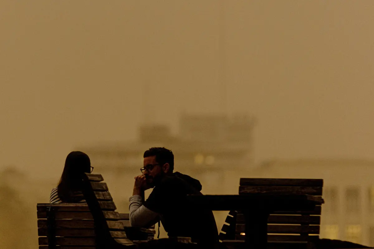 Previsão de trovoadas e chuva, além de calor e poeiras em suspensão