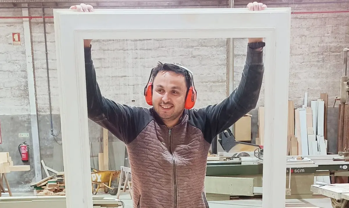 Wilson Cunha ficou ferido no incêndio