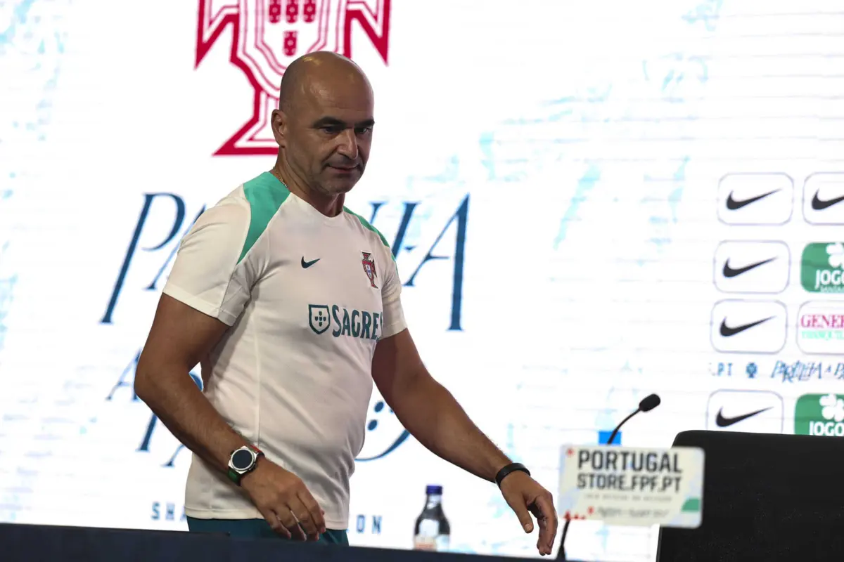Roberto Martínez, selecionador português de futebol