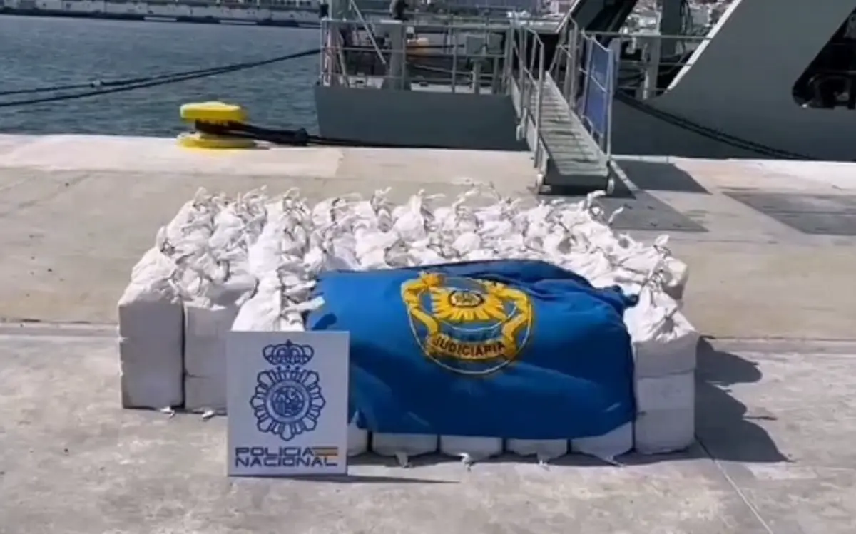 Cocaína foi apreendida