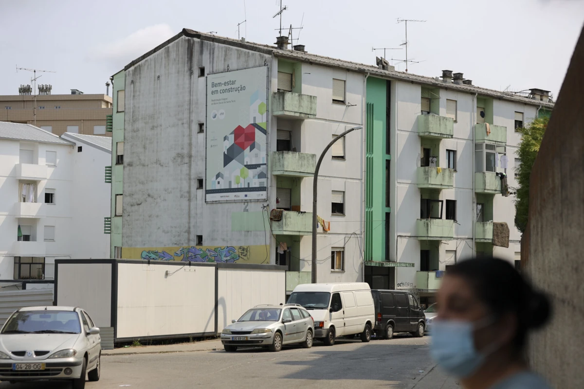 Bairro de Enguardas, um dos aglomerados sociais de Braga