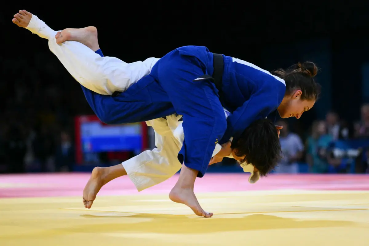 A atleta da Académica, que perdeu o combate no 'golden score', diz sair de consciência tranquila dos Jogos de Paris